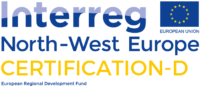 Logo Interreg North-West Europa - Certification-D